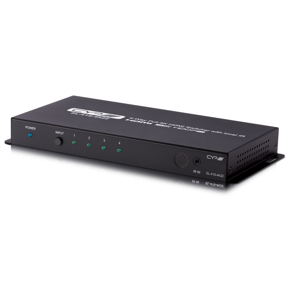 CYP EL-41S-4K22 – 4-Way Full 4K HDMI Switcher with local IR