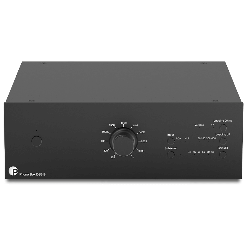 Phono Box DS3 B (Black) - Front