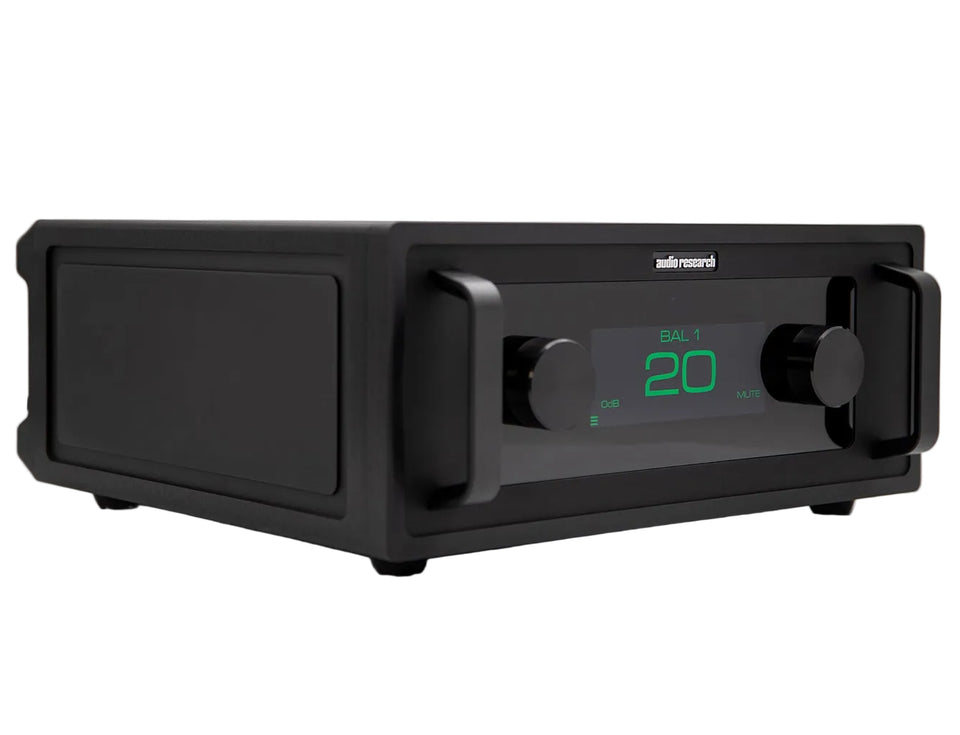 Audio Research Reference 20 Line Stage Preamplifier (Black) - Front Angle View