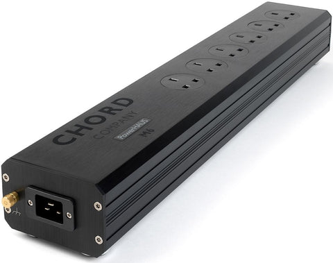 Chord PowerHAUS M6 Metal Mains Distribution Block - 6 UK Outlets