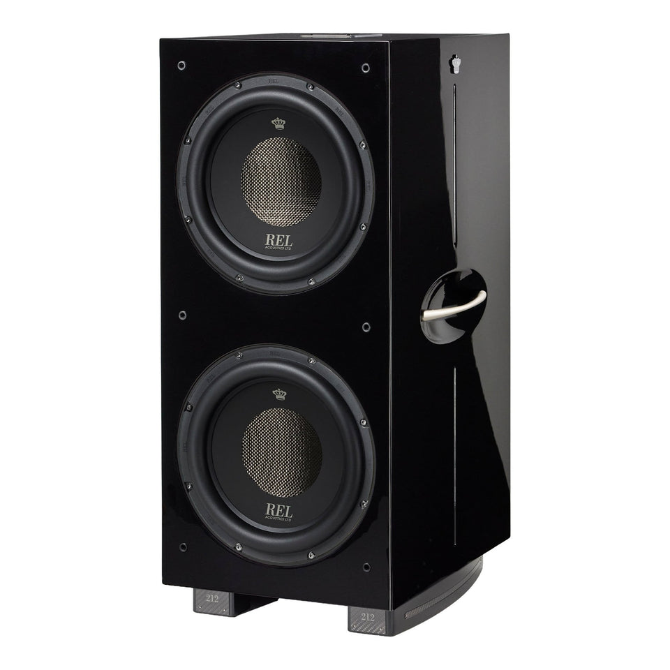 REL Acoustics 212 Black Label Subwoofer - no grille