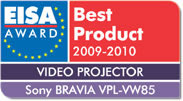 Six EISA Awards for Sony