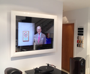 PictureFrame.TV Mirror Televisions now on Demonstration