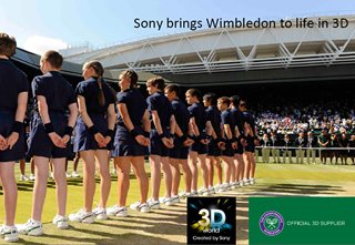Experience Wimbledon in 3D this Summer