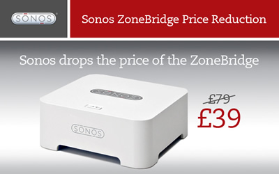 Sonos Drops the Price of the ZoneBridge