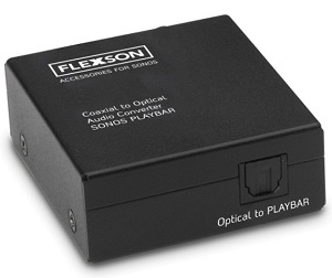 Flexson Coaxial to Optical Audio Converter