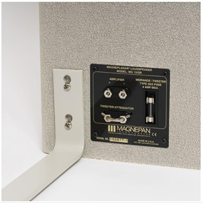 Magneplanar MG 12 Loudspeaker - Speaker Terminal Plate
