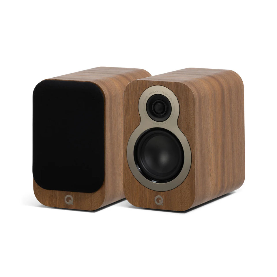 Q Acoustics 3010c Compact Bookshelf Speaker - Oak