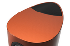 Linn 343 Compact Reference Floorstanding Loudspeaker - Top Close-up (Single Malt Finish)