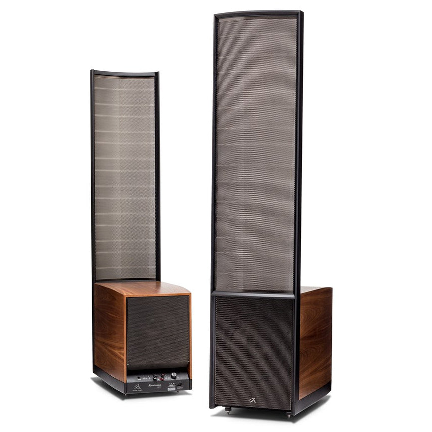 Martin Logan Renaissance ESL 15A Electrostatic loudspeakers - Walnut finish
