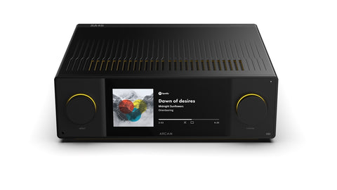 Arcam SA45 Streaming Integrated Amplifier - Top Front View