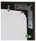 Beamax A-Series Projector Screen - Matt White & Black back