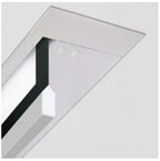 Beamax In-ceiling projection screen - Matt White with Black back
