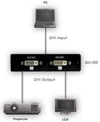 CYP QU-12D (QU12D) 1 to 2 DVI Distribution Amplifier