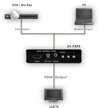 CYP SY-P293 (SYP293) PC to HDMI Converter and Scaler with Audio