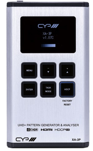 CYP XA-3P Portable HDMI Pattern Generator, Analyser & Cable Tester