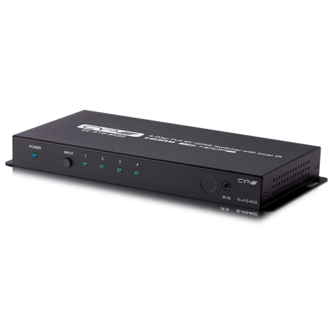 CYP EL-41S-4K22 – 4-Way Full 4K HDMI Switcher with local IR