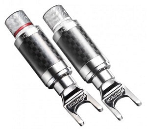 Furutech CF-201(R) (CF201R) Rhodium H/End Performance Spade Connector
