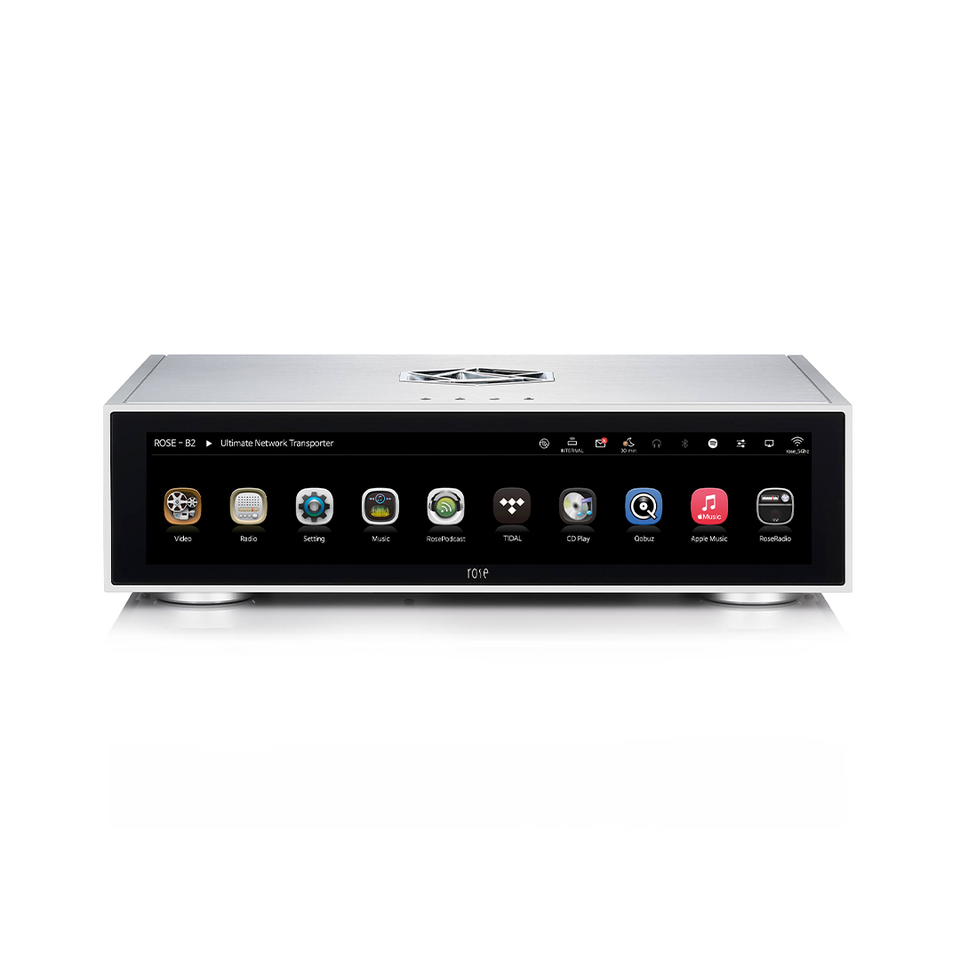 HiFi Rose RS130  - The ultimate network streaming transport - Silver