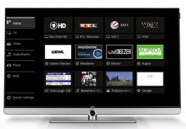 Loewe Art 55 inch UHD TV with Table Stand