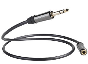 QED Performance 6.35mm Headphone Extension Cable