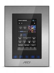 RTI KX3 - 3.5 inch In-Wall Touchpanel Keypad