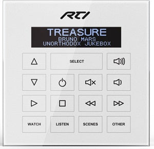 RTI WK2 Water Resistant In-Wall Keypad