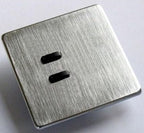 Rako WLF-020 (WLF020) 2 Button Screwless Flat Faceplate for WCM-020