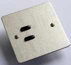 Rako WVF-020 (WVF020) 2 Button Flat Faceplate for WCM-020