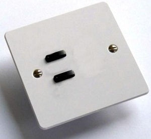 Rako WVF-020 (WVF020) 2 Button Flat Faceplate for WCM-020