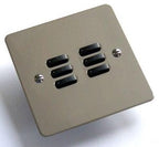 Rako WVF-060 (WVF060) - 6 Button Flat Faceplate for WCM-060