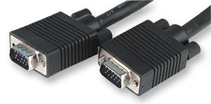 VGA Male Plug to Plug Cable