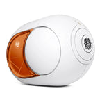 Devialet Phantom Ultimate 108 dB | Roland-Garros. A tribute to the art of the game. Reimagined side panels reflect the Court Philippe-Chatrier—alive with warm Clay Red tones, high-gloss white lines, and the Roland-Garros logo. Advanced Devialet technologies deliver absolute precision from 14 Hz to 35 kHz, and full-body sound up to 108 dB.