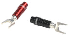 Chord Speaker cable connectors – ChordOhmic 4mm banana plug and spade connector