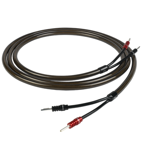 Chord Company EpicX Loudspeaker cable, terminated with ChordOhmic 4mm banana plugs