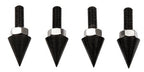Hi-Fi Racks 15mm Spikes with Locking Nut - (Pack of 4)