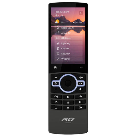 RTI ISR-4 Touch Screen Wi-Fi Programmable Remote - Front