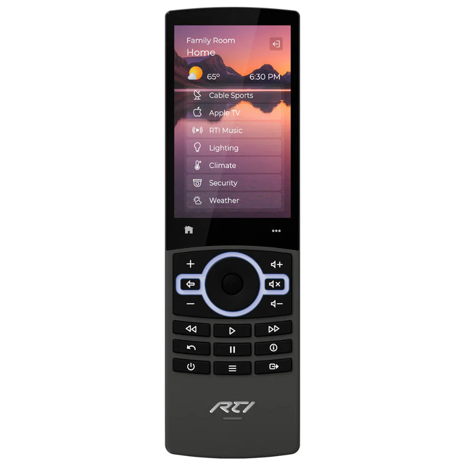 RTI ISR-4 Touch Screen Wi-Fi Programmable Remote - Front