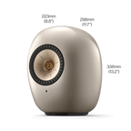 KEF LS LUXE  Premium Wireless Loudspeaker System - Dimensions