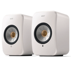 KEF LSX II Wireless HiFi Speakers - Mineral White