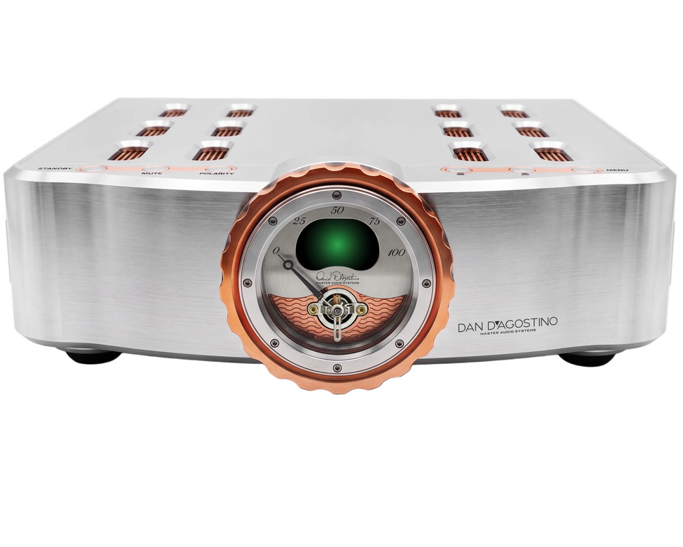 Dan D'Agostino Master Audio Systems Progression Neo Preamplifier in Silver - Front
