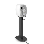 KEF S-LUXE Floor Stand with LS Luxe speaker attached 