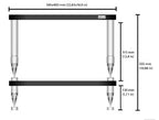 solidsteel HP-2 Prestige Ceramic Audio Racks