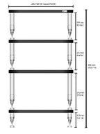 solidsteel HP-4 (HP4) Prestige Ceramic Audio Racks