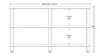 solidsteel HW-3 (HW3) High-End & TV Design Rack