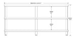 solidsteel HW-3L (HW3L) High-End & TV Design Rack