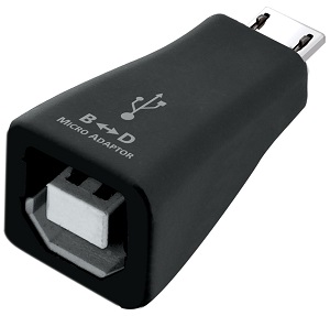 audioquest USB B-to-Micro B 2.0 Adaptor