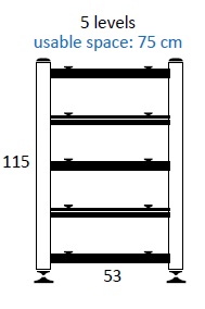 Artesania Audio Prestige Rack - 5 Tier