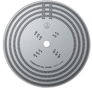 Audio-technica AT6180a Stroboscopic disc