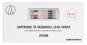 audio-technica AT6108 Cartridge to Headshell Leadwires